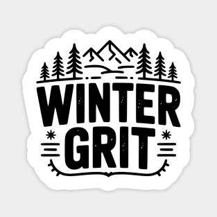Winter Grit Magnet