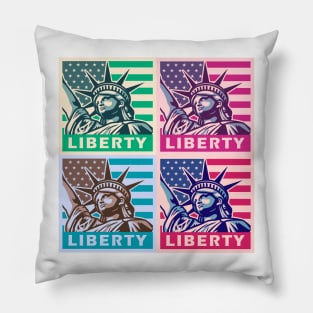 Statue Of Liberty Pillow