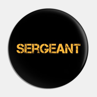 Sergeant Pin