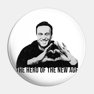 Alexei Navalny "The Hero of the new age", Pray for Navalny Pin