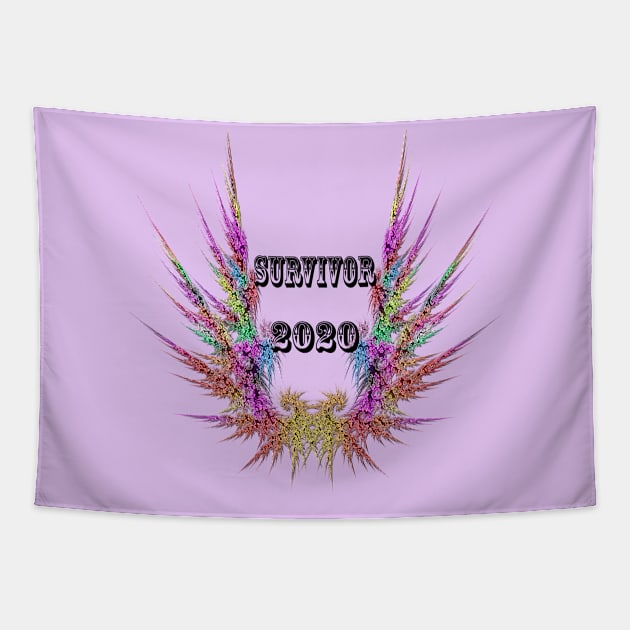 Survivor 2020 Tapestry by MarionsArt