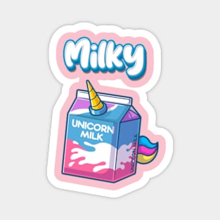 Unicorn Milk Magnet