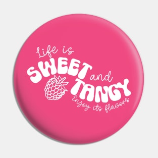 Groovy Raspberry sorbet Pin