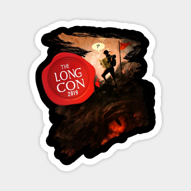 Long Con 2019 Official version 2 Magnet by TheLongCon