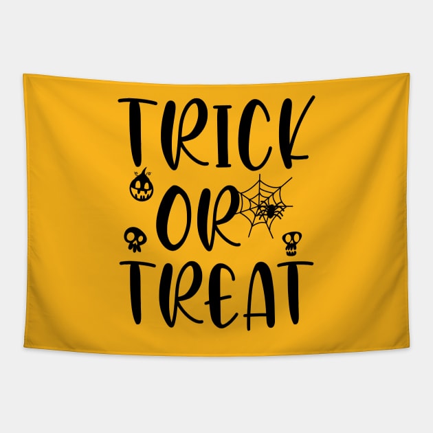 Trick Or Treat Tapestry by hananeshopping