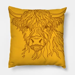 Highland Hairy Coo Pillow