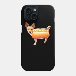 Funny Chihuahua Hot Dog Phone Case