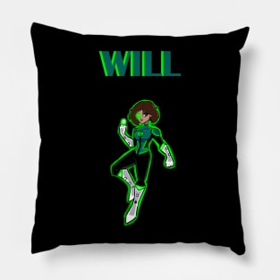 Green Lantern (Jessica Cruz) Pillow