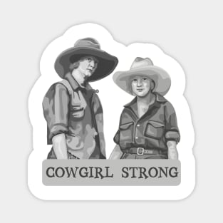 Cowgirl Strong Magnet