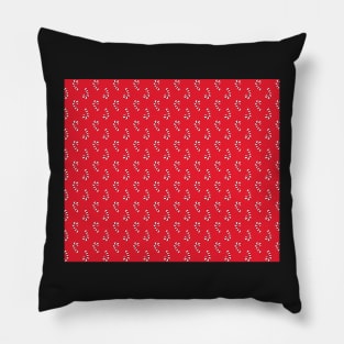 Candy Cane Pattern Pillow