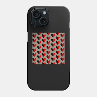 Two Colour Heart Phone Case