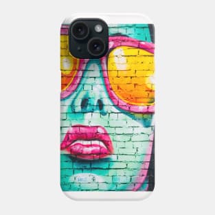 Graffiti Neck Gator Sunglass Woman Urban Art Phone Case