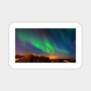 Aurora borealis in Iceland Magnet