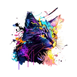 Colorful Kitty T-Shirt