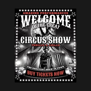 Horror Circus Poster T-Shirt