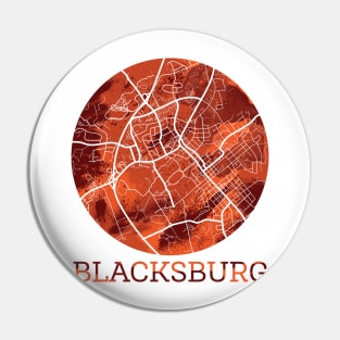 Blacksburg VA Map Pin