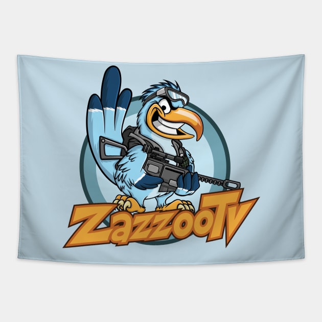 ZazzooTV Tapestry by Zazzootv