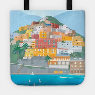 Positano, Italy Tote