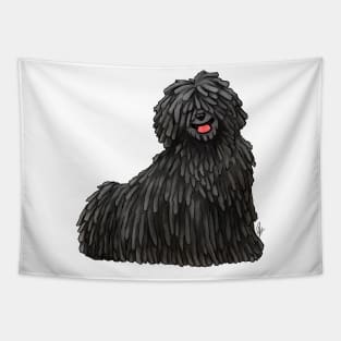 Dog - Puli - Black Tapestry