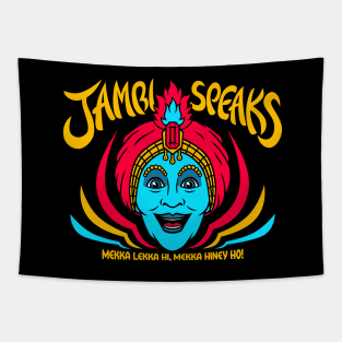 JAMBI SPEAKS Tapestry