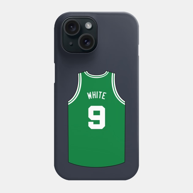 Derrick White Boston Jersey Qiangy Phone Case by qiangdade