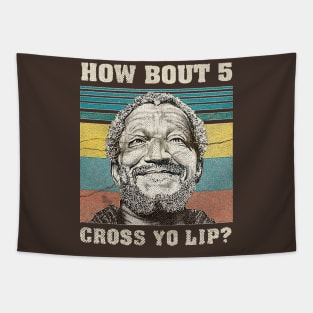 VINTAGE CROSS YO LIP Tapestry