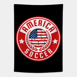 America Soccer Tapestry