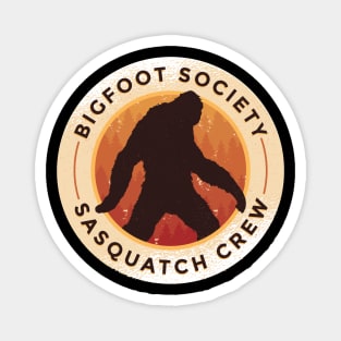 Bigfoot Society Sasquatch Crew Magnet