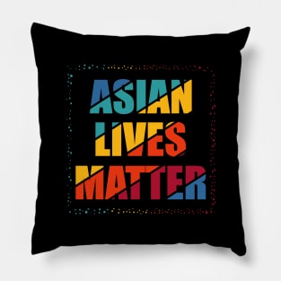 asian lives matter Pillow