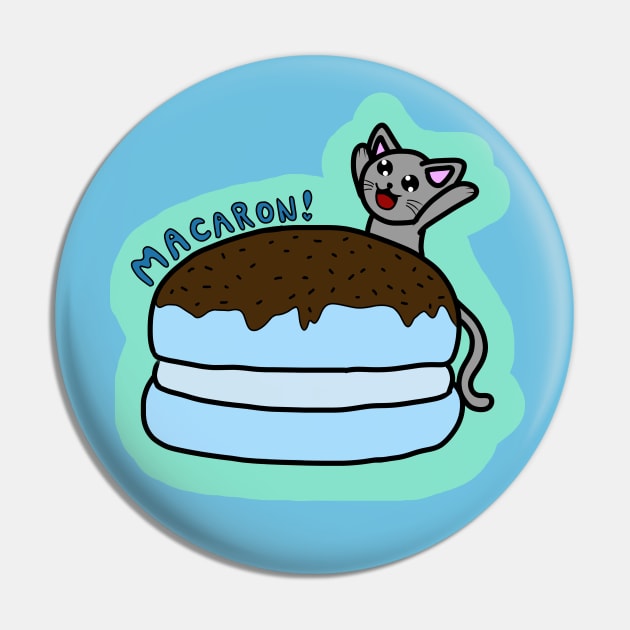 macaron Pin by LillyTheChibi