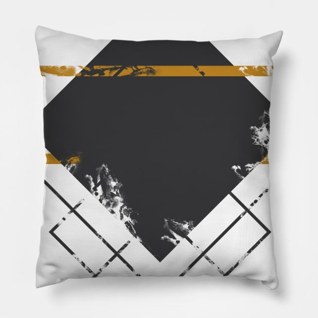 Recovered Opacity Pillow by maxha
