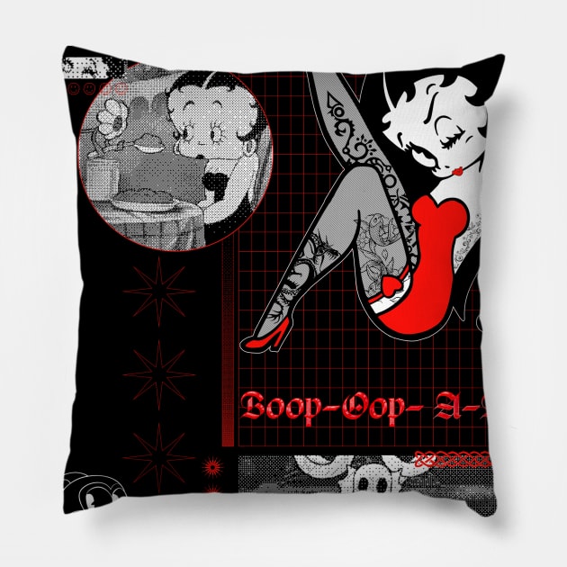 Betty Boop Pillow by VanessaBorusse