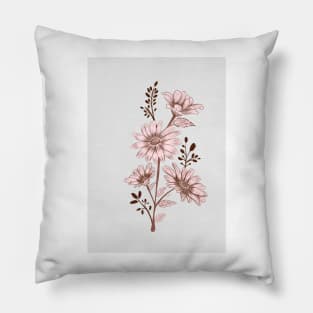 Mother's Day Bouquet Pillow