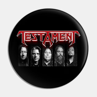 Testament Band Pin