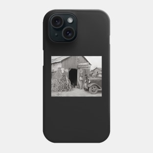 Blacksmith Shop, 1939. Vintage Photo Phone Case