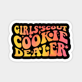 Its Me Hi Im The smarter Cookie Girls groovy scouting Troop Magnet