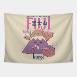 Mont Fuji Seasons - Spring Tapestry