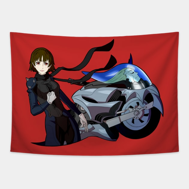 Makoto Niijima - Persona 5 Tapestry by MangaXai