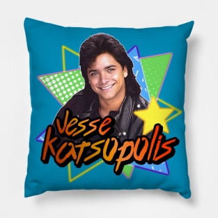 Uncle Jesse Katsopolis Full House 90s Tribute Pillow