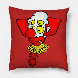 Clowns to the Left of Me Pillow