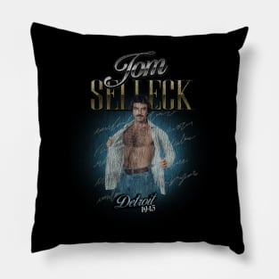 Tom Selleck Vintage Pillow