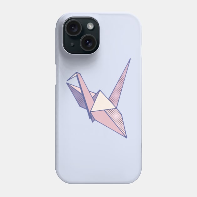 Origami Crane Phone Case by MonoFishTank