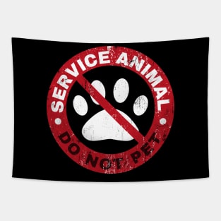Service animal humor - Do Not Pet Tapestry