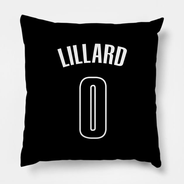 Damian Lillard Pillow by telutiga