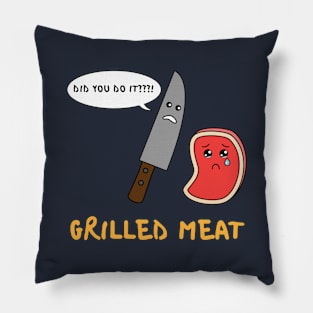 Grilled Meat Pillow