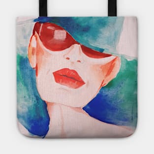 Mysterious Woman 02 Tote