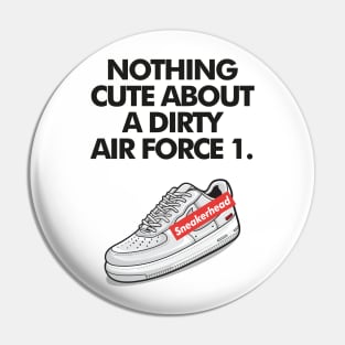 Force White Sneaker Pin