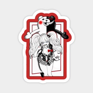 Danganronpa Junko Monokuma Magnet