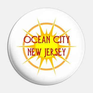 Life's a Beach: Ocean City, New Jersey Pin