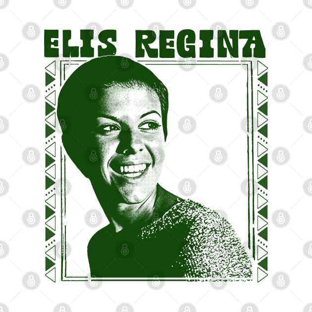 Elis Regina / Retro Style Fan Art Design by DankFutura